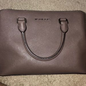 Michael kors MD SATCHEL LEATHER HANDBAG, SAVANNAH